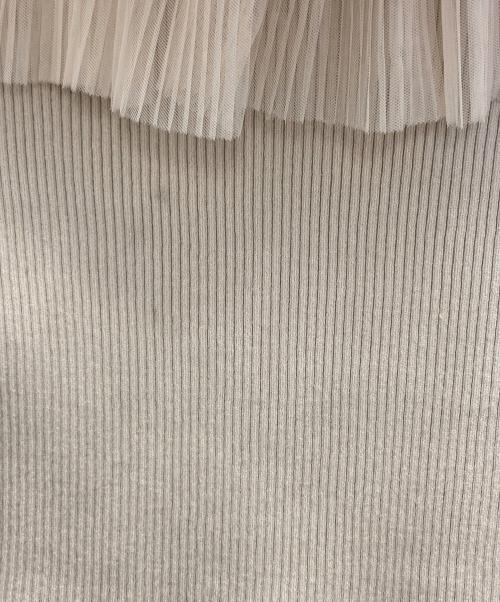 Snidel（スナイデル）Snidel (スナイデル) Susチョーカーディティールニットプルオーバー アイボリー サイズ:FREEの古着・服飾アイテム