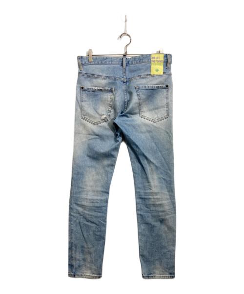DSQUARED2（ディースクエアード）DSQUARED2 (ディースクエアード) スケータージーンズ スカイブルー サイズ:48の古着・服飾アイテム