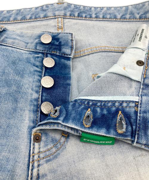 DSQUARED2（ディースクエアード）DSQUARED2 (ディースクエアード) スケータージーンズ スカイブルー サイズ:48の古着・服飾アイテム