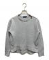 POLO RALPH LAUREN（ポロ・ラルフローレン）の古着「ショルダージップワイドスウェット」｜グレー
