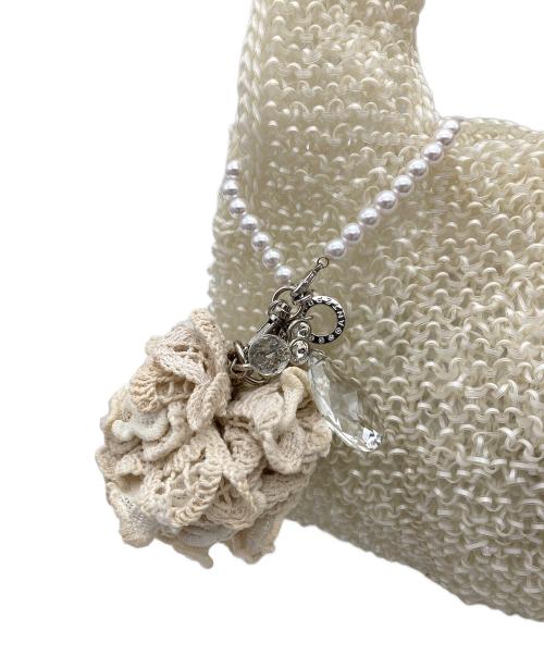 ANTEPRIMA（アンテプリマ）ANTEPRIMA (アンテプリマ) ワイヤーハンドバッグ ホワイトの古着・服飾アイテム