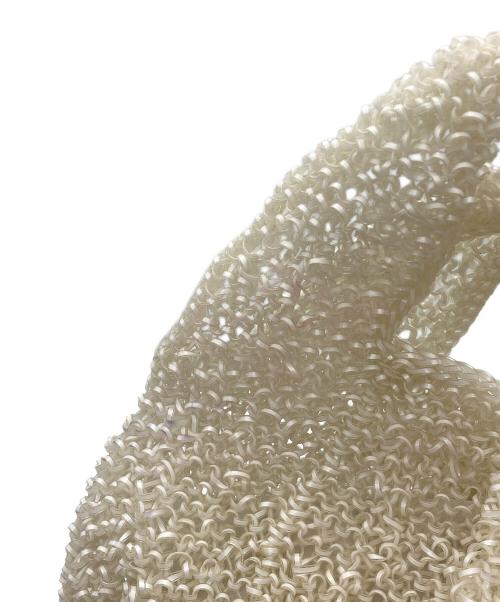 ANTEPRIMA（アンテプリマ）ANTEPRIMA (アンテプリマ) ワイヤーハンドバッグ ホワイトの古着・服飾アイテム