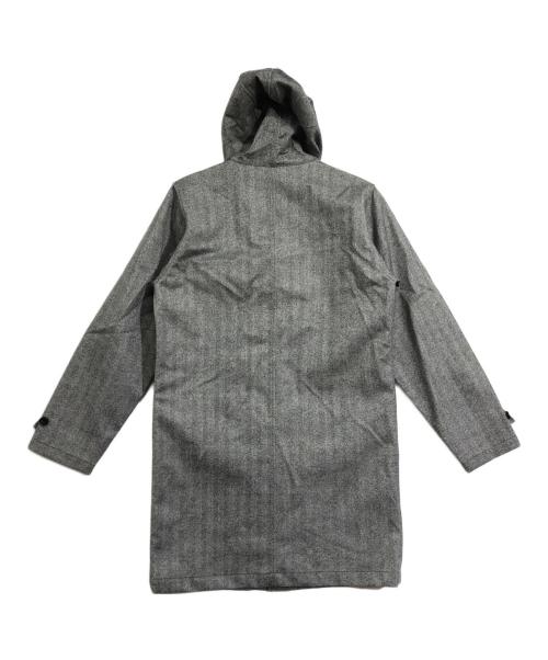 M.I.D.A.（ミダ）M.I.D.A. (ミダ) Bonding Hooded Coat グレー サイズ:46の古着・服飾アイテム