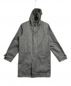 ）の古着「Bonding Hooded Coat」｜グレー