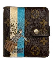 LOUIS VUITTON（ルイ ヴィトン）の古着「グルームコンパクトジップ」｜ブラウン