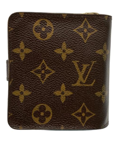 LOUIS VUITTON（ルイ ヴィトン）LOUIS VUITTON (ルイ ヴィトン) グルームコンパクトジップ ブラウンの古着・服飾アイテム