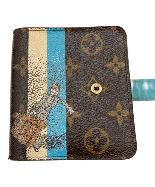 LOUIS VUITTON（ルイ ヴィトン）LOUIS VUITTON (ルイ ヴィトン) グルームコンパクトジップ ブラウンの古着・服飾アイテム