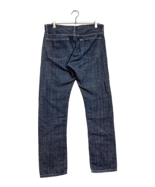 beautiful people（ビューティフルピープル）beautiful people (ビューティフルピープル) リネン混デニムパンツ インディゴ サイズ:Mの古着・服飾アイテム