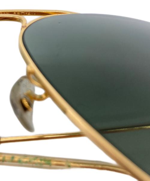 RAY-BAN（レイバン）RAY-BAN (レイバン) AVIATOR CLASSIC ゴールド×グリーン サイズ:58☐14の古着・服飾アイテム