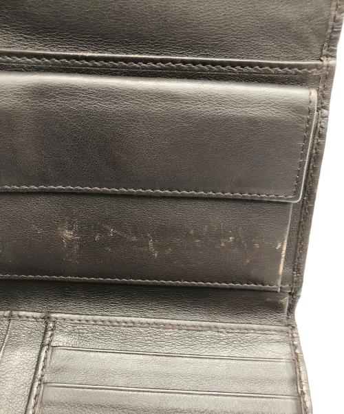 GUCCI（グッチ）GUCCI (グッチ) 3つ折り財布 ブラウンの古着・服飾アイテム