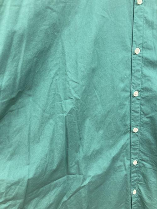 universal tissu（ユニバーサルティシュ）universal tissu (ユニバーサルティシュ) ナチュラルタイプライター ロングシャツ グリーン サイズ:なし(実寸サイズをご確認下さい)の古着・服飾アイテム