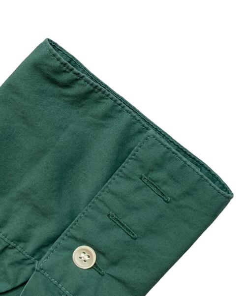 universal tissu（ユニバーサルティシュ）universal tissu (ユニバーサルティシュ) ナチュラルタイプライター ロングシャツ グリーン サイズ:なし(実寸サイズをご確認下さい)の古着・服飾アイテム