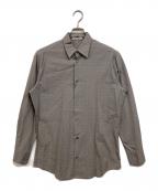 HERMESエルメス）の古着「H柄セリエボタンシャツ」｜グレー