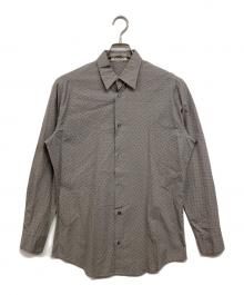 HERMES（エルメス）の古着「H柄セリエボタンシャツ」｜グレー