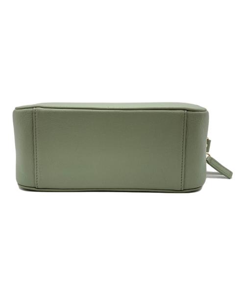 ear PAPILLONNER（イアパピヨネ）ear PAPILLONNER (イアパピヨネ) ブルックリンチャームスクエアショルダーバッグ グリーンの古着・服飾アイテム