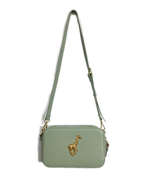 ear PAPILLONNER（イアパピヨネ）ear PAPILLONNER (イアパピヨネ) ブルックリンチャームスクエアショルダーバッグ グリーンの古着・服飾アイテム