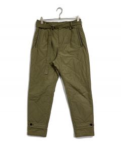 中古・古着通販】sacai (サカイ) ベルテッド ワイドカーゴパンツ