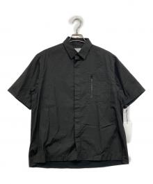 sacai（サカイ）の古着「Cotton Poplin Shirt」｜ブラック