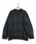 sacai（サカイ）の古着「Plaid Knit Sweater」｜ネイビー