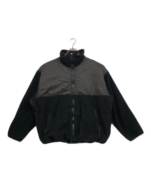 log house（ログハウス）LOG HOUSE (ログハウス) フリースジャケット ブラック サイズ:Lの古着・服飾アイテム