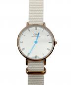 Daniel Wellingtonダニエルウェリントン）の古着「Petite Roman Numerals Melrose」｜ホワイト