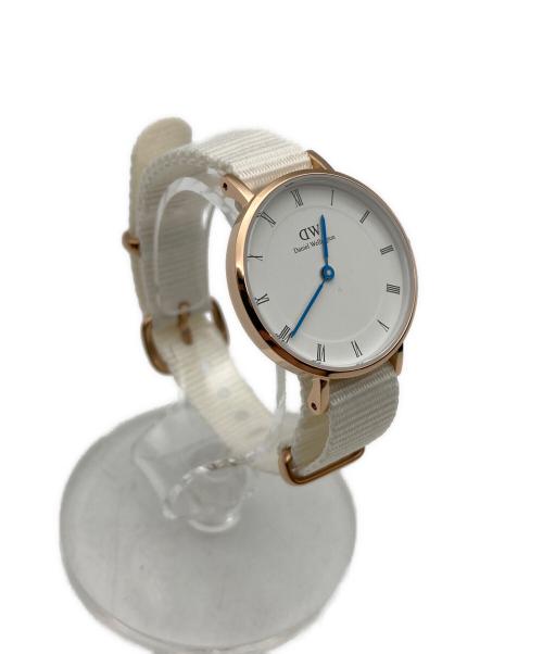 Daniel Wellington（ダニエルウェリントン）Daniel Wellington (ダニエルウェリントン) Petite Roman Numerals Melrose ホワイトの古着・服飾アイテム