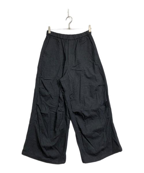 LAD MUSICIAN（ラッドミュージシャン）LAD MUSICIAN (ラッドミュージシャン) ウールワイドパンツ グレー サイズ:42の古着・服飾アイテム