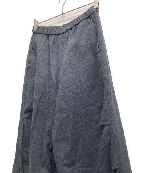 LAD MUSICIAN（ラッドミュージシャン）LAD MUSICIAN (ラッドミュージシャン) ウールワイドパンツ グレー サイズ:42の古着・服飾アイテム