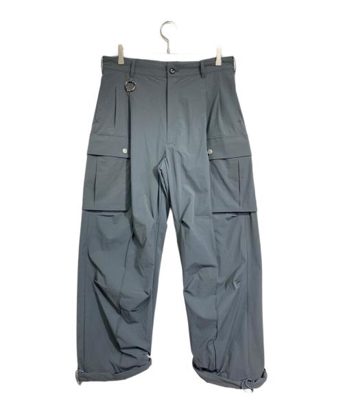 TARO HORIUCHI（タロウホリウチ）TARO HORIUCHI (タロウホリウチ) NERDRUM Cargo Pants / ネルドルムカーゴパンツ グレー サイズ:1の古着・服飾アイテム