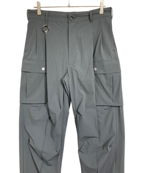TARO HORIUCHI（タロウホリウチ）TARO HORIUCHI (タロウホリウチ) NERDRUM Cargo Pants / ネルドルムカーゴパンツ グレー サイズ:1の古着・服飾アイテム