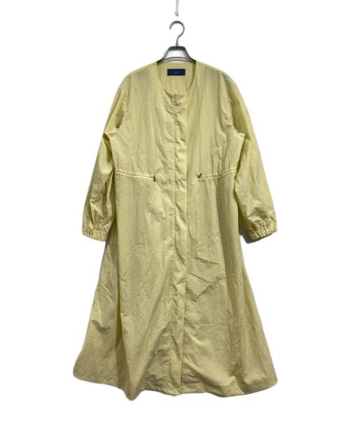 SHIPS（シップス）SHIPS (シップス) ウエストドロストコート イエロー サイズ:38の古着・服飾アイテム