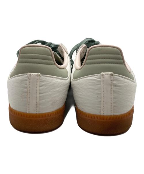 adidas Originals（アディダスオリジナル）adidas originals (アディダスオリジナル) SAMBA OG ホワイト×グリーン サイズ:26cmの古着・服飾アイテム