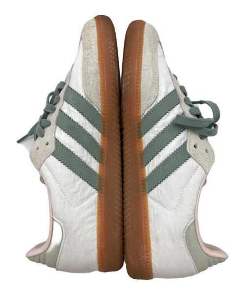 adidas Originals（アディダスオリジナル）adidas originals (アディダスオリジナル) SAMBA OG ホワイト×グリーン サイズ:26cmの古着・服飾アイテム