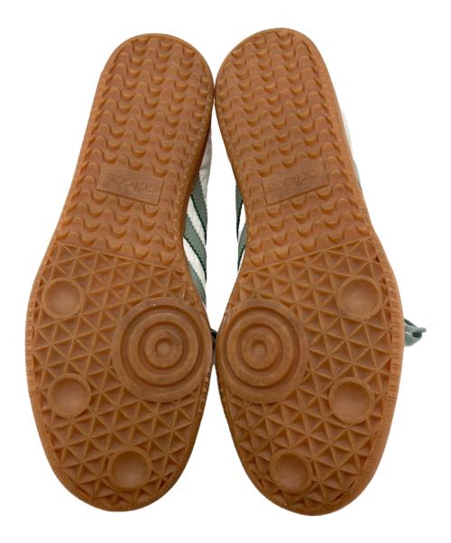 adidas Originals（アディダスオリジナル）adidas originals (アディダスオリジナル) SAMBA OG ホワイト×グリーン サイズ:26cmの古着・服飾アイテム