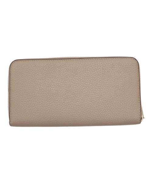 Kate Spade（ケイトスペード）Kate Spade (ケイトスペード) ラウンドジップウォレット ピンクの古着・服飾アイテム