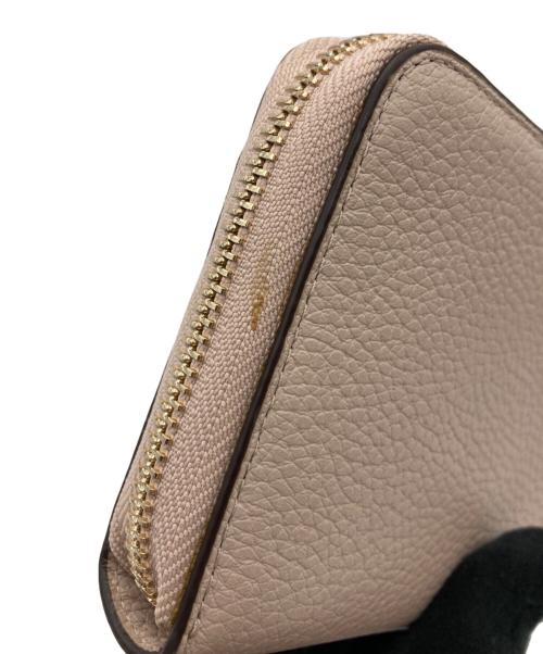 Kate Spade（ケイトスペード）Kate Spade (ケイトスペード) ラウンドジップウォレット ピンクの古着・服飾アイテム