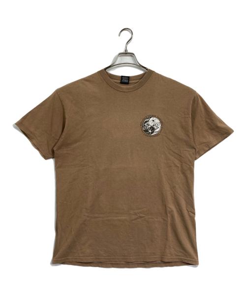 stussy（ステューシー）stussy (ステューシー) SKATE DESIGNS LOS ANGELES ブラウン サイズ:Lの古着・服飾アイテム
