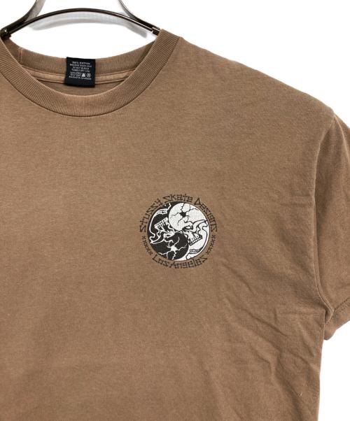 stussy（ステューシー）stussy (ステューシー) SKATE DESIGNS LOS ANGELES ブラウン サイズ:Lの古着・服飾アイテム