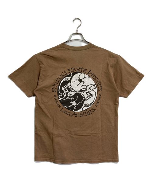 stussy（ステューシー）stussy (ステューシー) SKATE DESIGNS LOS ANGELES ブラウン サイズ:Lの古着・服飾アイテム