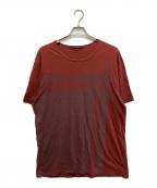 GUCCIグッチ）の古着「GGロゴプリントtシャツ」｜ブラウン