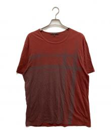 GUCCI（グッチ）の古着「GGロゴプリントtシャツ」｜ブラウン