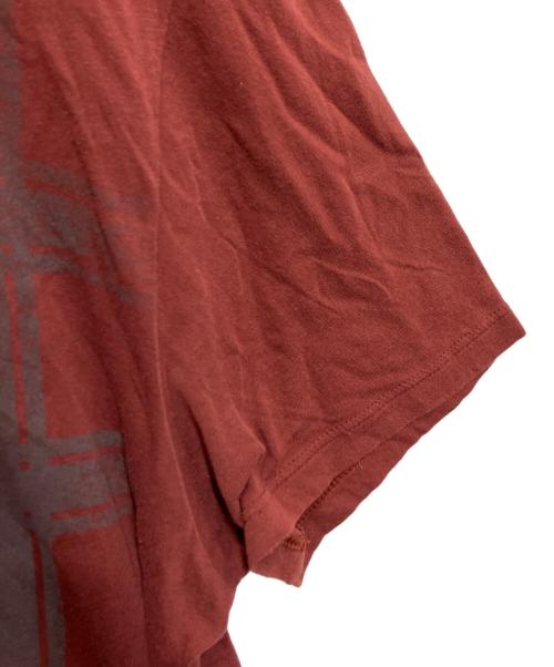 GUCCI（グッチ）GUCCI (グッチ) GGロゴプリントtシャツ ブラウン サイズ:XLの古着・服飾アイテム