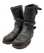 RED WINGレッドウィング）の古着「エンジニアブーツ」｜ブラック