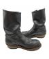 中古・古着 RED WING (レッドウィング) エンジニアブーツ ブラック サイズ:7D：10000円