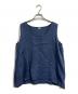 wafu（ワフー）の古着「リネンブラウス」｜ネイビー