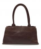 gentenゲンテン）の古着「レザートートバッグ」｜ブラウン