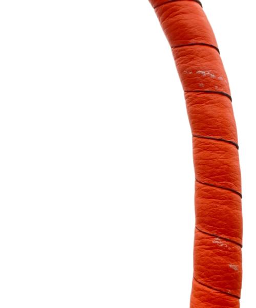 Chloe（クロエ）Chloe (クロエ) MARCIEカゴバッグ オレンジの古着・服飾アイテム