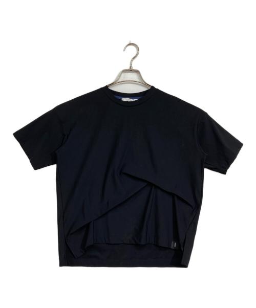 UN3D.（アンスリード）UN3D. (アンスリード) 半袖カットソー ブラック サイズ:36の古着・服飾アイテム