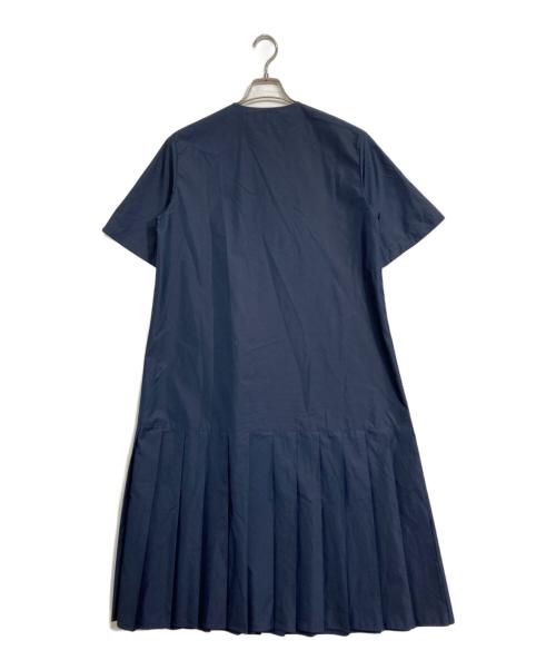 GALERIE VIE（ギャルリーヴィー）GALERIE VIE (ギャルリーヴィー) コットンポリエステルウェザー ワンピース ネイビー サイズ:表示なしの古着・服飾アイテム