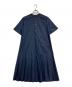GALERIE VIE（ギャルリーヴィー）の古着「コットンポリエステルウェザー ワンピース」｜ネイビー